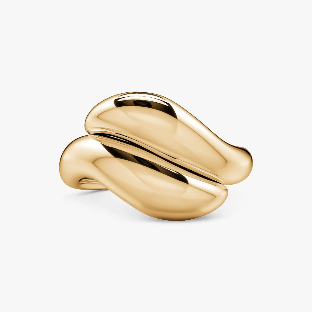 Double Wave Ring