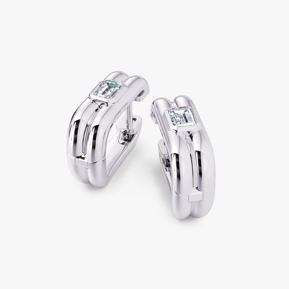 Emerald Hoops