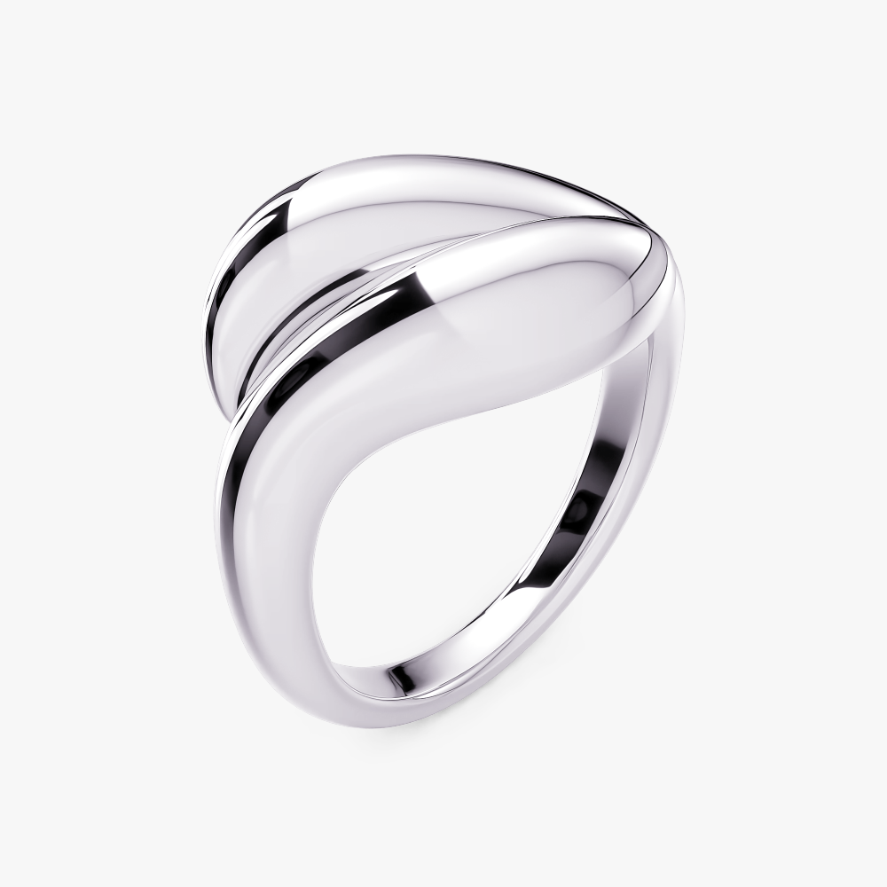 Double Wave Ring