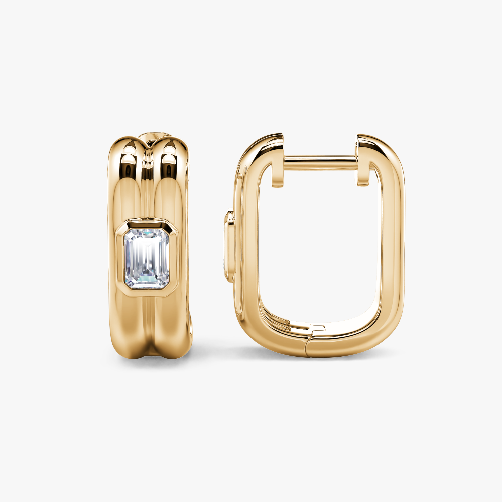Emerald Hoops